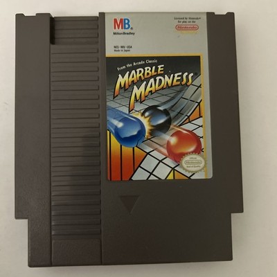 Marble Madness Cartridge Only (Nintendo NES, 1989) Tested Classic Puzzle Maze