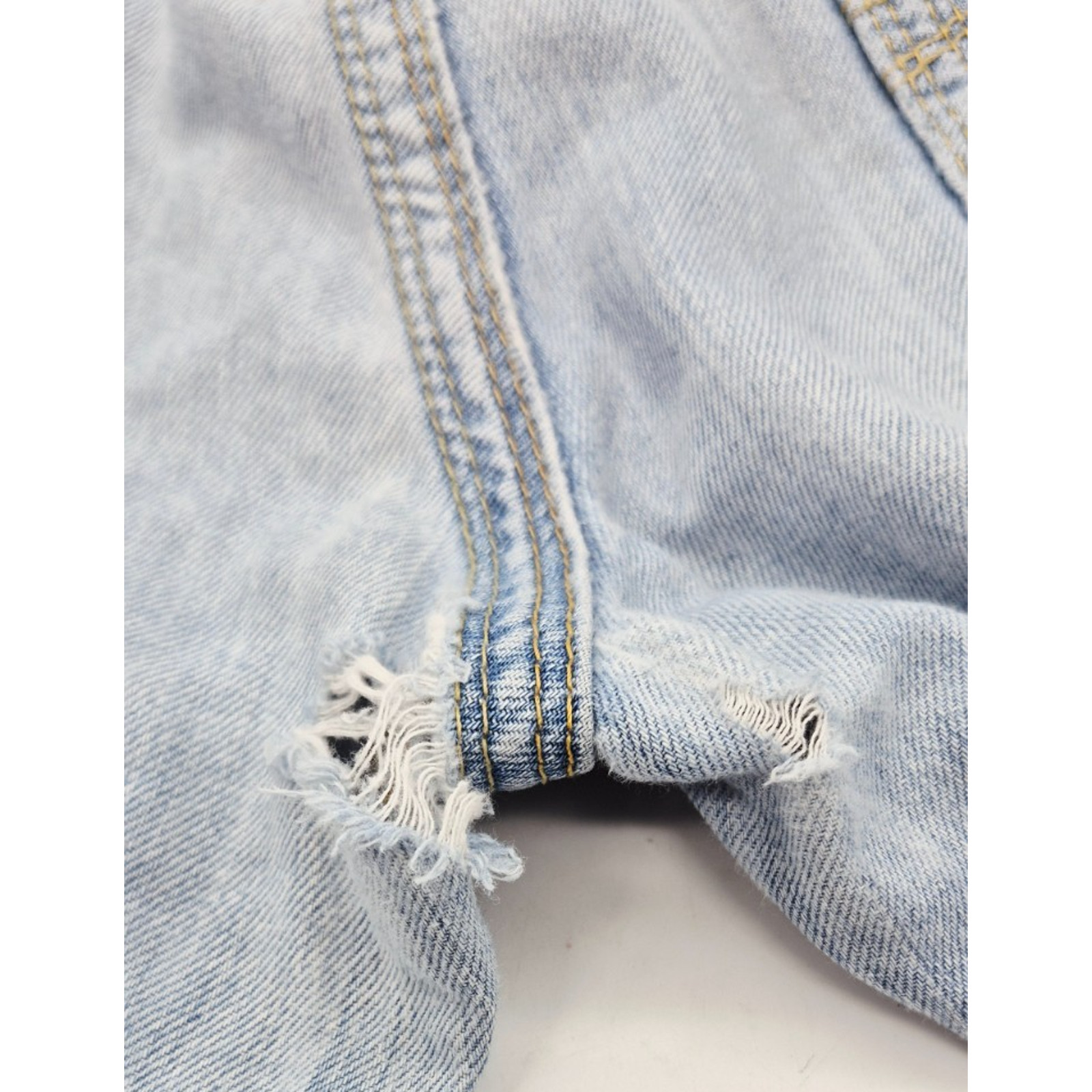 VTG True Religion Jeans Ricky Distressed Size 34 Waist x 32 Inseam Straight Leg thumbnail 10