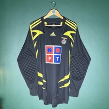 Benfica 2007/2008 Football Shirt Adidas Goalkeeper Jersey Rare Vintage XL
