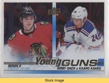 2019 Upper Deck Young Guns Checklist Silver Foil Kirby Dach Kaapo Kakko READ kd0