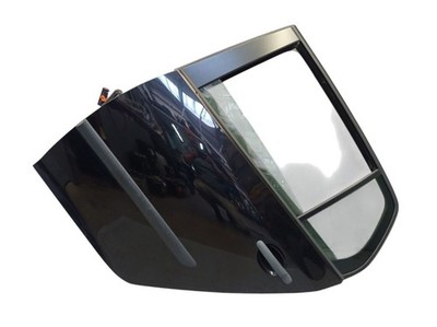 Tür Türe links hinten komplett Black Magic (LC9Z) für VW GOLF V (1K1) 1.4 16V