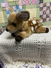 Miyoni 9  Spotted Deer Fawn Stuffed Plush by Aurora with Original Neck Tag