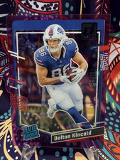 Dalton Kincaid - #156/199 - PURPLE - 2023 Panini Clearly Donruss - RATED ROOKIE