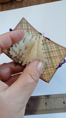 Antique Tunbridge Ware Needle Case With Ribbon Tie Sewing Collectable - Picture 8 of 8