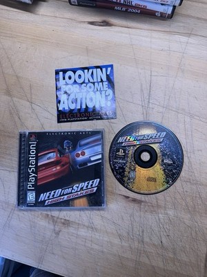 Need For Speed High Stakes PlayStation 1 PS1 CIB MINT Black Label