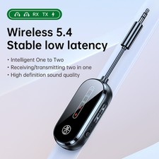 Bluetooth-Compatible 5.4 Audio Adapter Bluetooth-Compatible Receive Send 2-in-1
