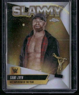 2025 Topps Chrome WWE #SMY-SZN Sami Zayn Slammy (002010)