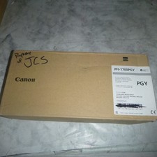 GENUINE CANON PFI-1700PGY Photo Gray Ink 700ml For PRO Series SEALED 2022