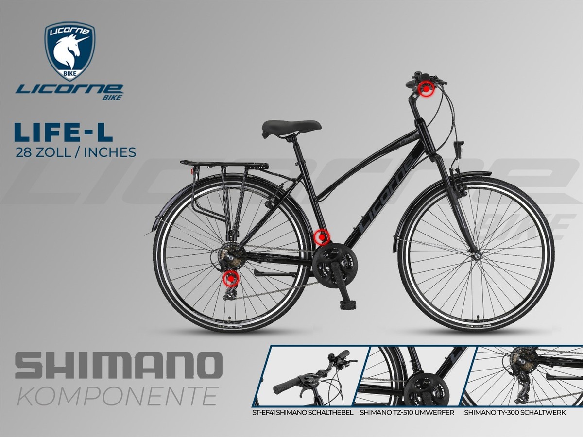 trekking e-bike viator 8.0i Fischer 6.0i electric bike refurbished E-Power and technology for the universal Serina Jogger und Farbe:Black/Pink