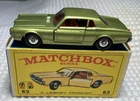 Matchbox/Lesney #62C MERCURY COUGAR, w/Type E Box, in Mint condition!