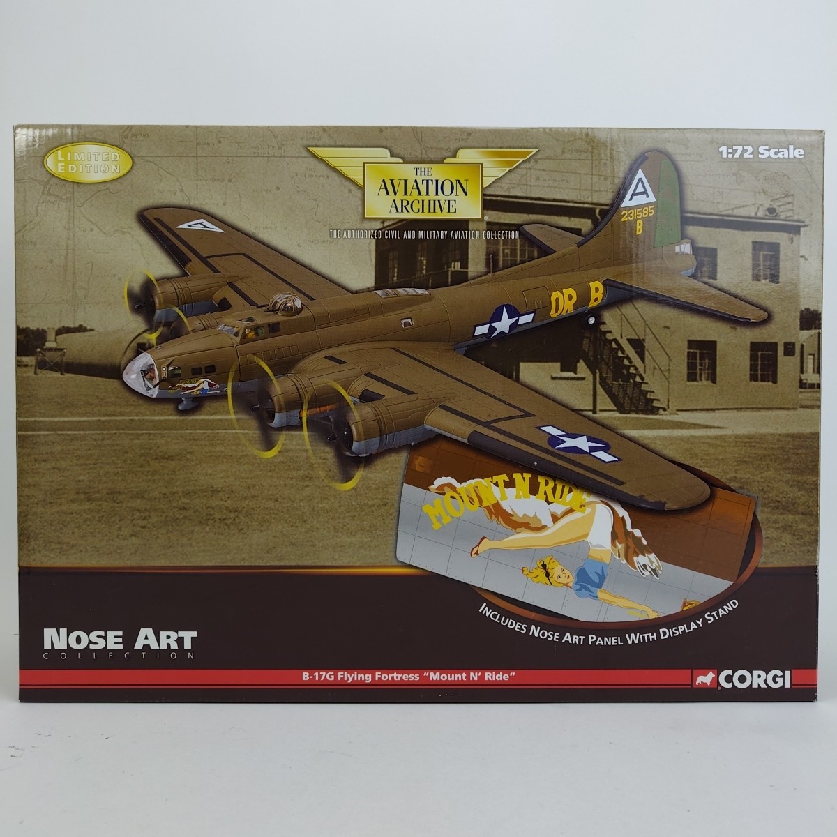 Corgi B-17F 1:72 ダイキャストモデル B-17F Flying Fortress USAAF AA33322 1:72