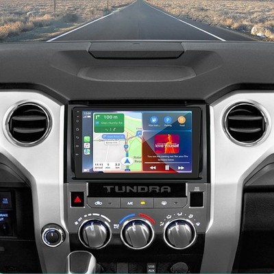 9'' Android 14 CarPlay For Toyota Tundra 2014-2017 Stereo Radio GPS Navi RDS SWC