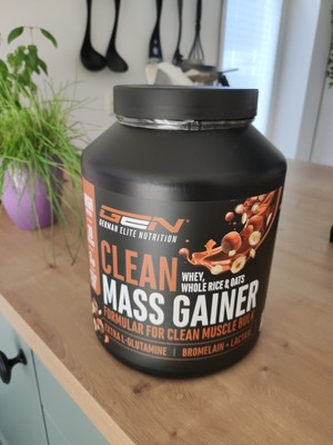 Clean Mass Gainer  - Haselnuss- Nougat-Geschmack 