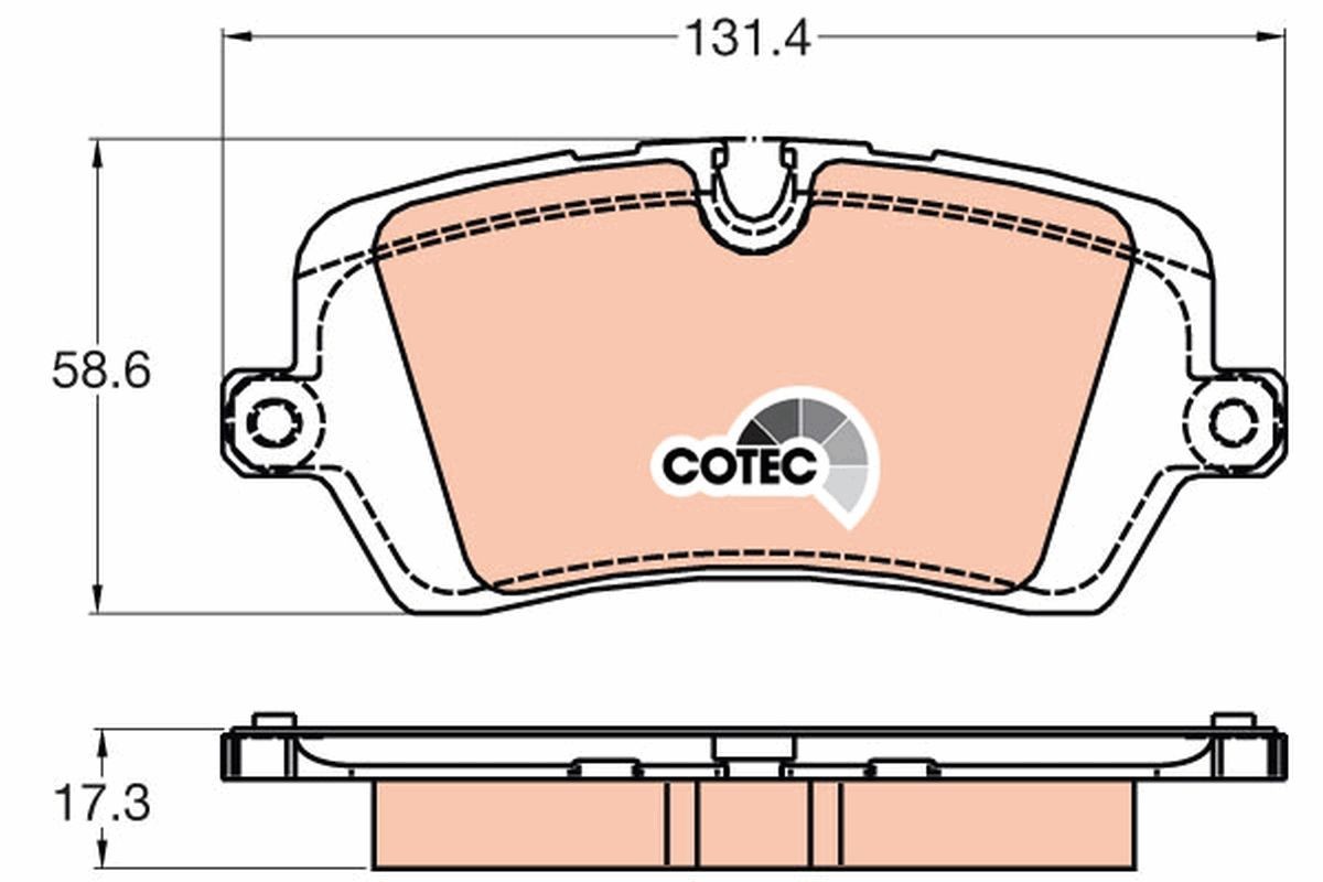 Plaquettes de frein TRW GDB2029 haute performance, sécurité premium pour SUV Land Rover