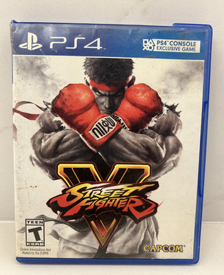 Street Fighter V - Sony PlayStation 4 Good Condition Free Shipping