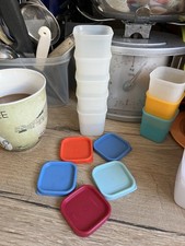 Tupperware 5 Gefrierbehälter 80 ml Gefriermini Kräuter