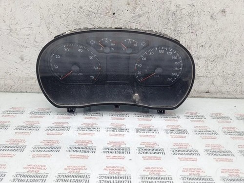 VW POLO 9N Kombiinstrument 6Q0920803 1.40 Petrol 2007 31479645