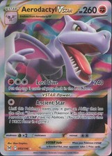 Pokemon TCG - Aerodactyl VSTAR 093/196 Holo Rare VSTAR Lost Origin - 949