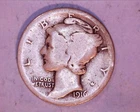 1916 MERCURY DIME**1126-6