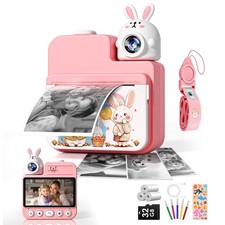Kids Camera Instant Print Toys, Christmas Birthday Gifts for Girls Boys, 3.0 82
