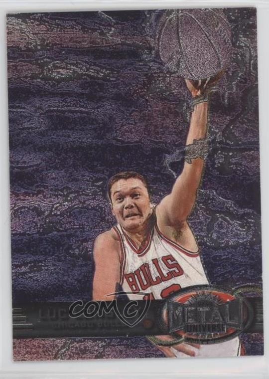 1997-98 Metal Universe Luc Longley #18 ez4