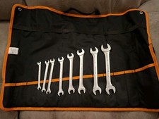 Magnusson Open-end spanners (8 piece) In Tool Roll