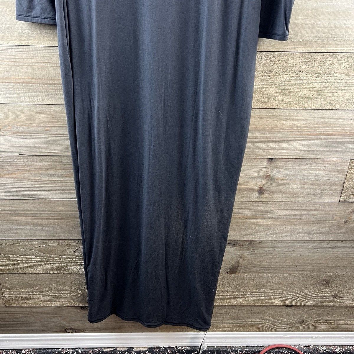 Skims Womens Dress Fits Everybody Crew Neck Long Sleeve Maxi Stretch Onyx 2X | eBay Skims Womens Dress Fits Everybody Crew Neck Long Sleeve Maxi Stretch Onyx 2X | eBay