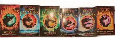 Tale of Red Wall Penguin uk edition 1 - 6 Brian Jacques 