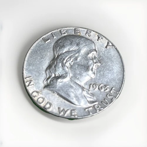 1963 D Franklin Half Dollar BU Very Nice