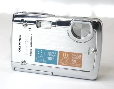 Olympus Stylus 720 SW 7.1MB Waterproof Shockproof Camera - Free