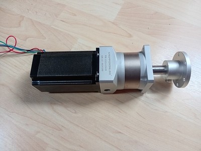 Nema 23 Schrittmotor + 10:1 Planetengetriebe + Flanschkupplung | STEPPEROnline