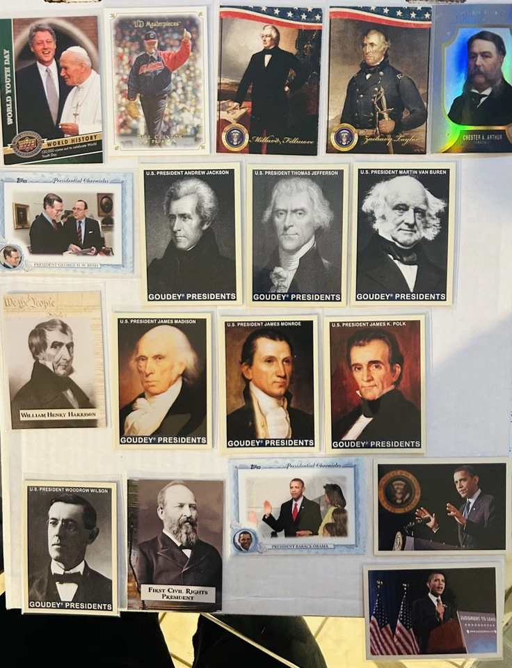 United States Presidents 57 Card Lot w/31 Different Presidents - Obama, Clinton - Image 2 of 4