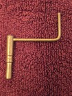 Vintage Brass Clock Winding Key Size 2 / 2.75mm — photo 2