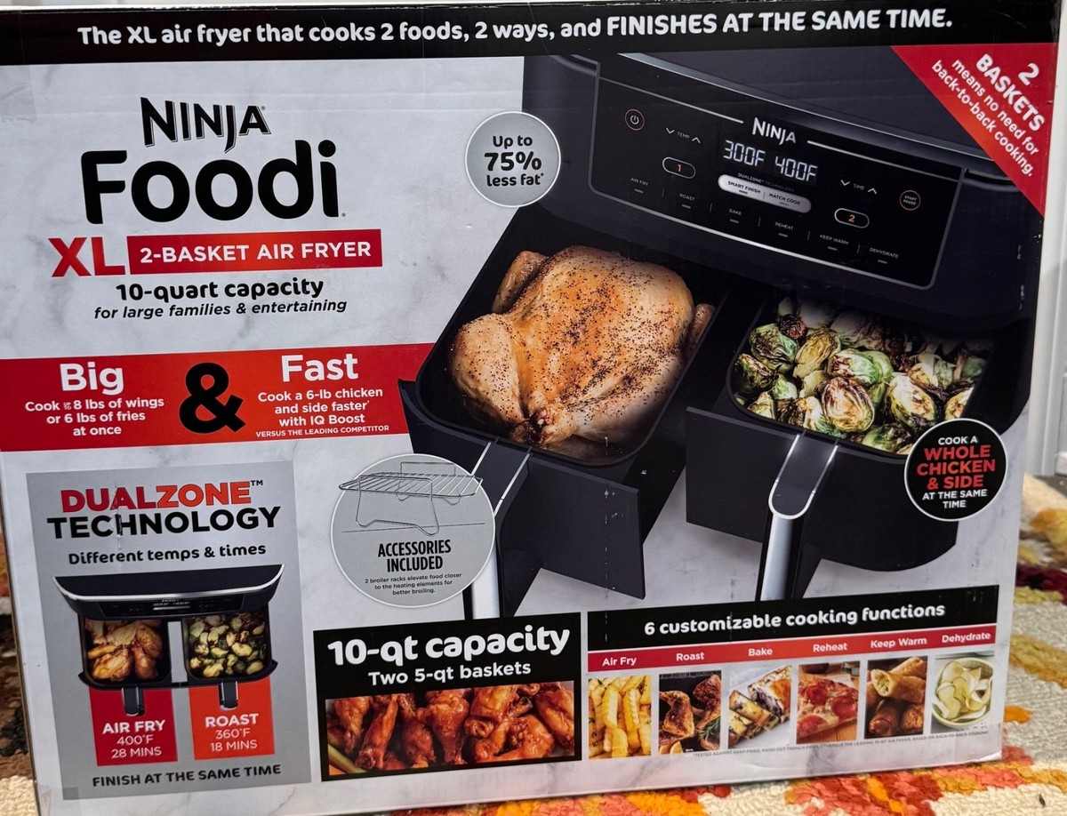 Common reasons your Ninja DZ401 Foodi 10-qt 6-in-1 DualZone Air Fryer is not heating