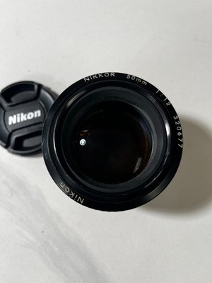 Nikon AI-S FX NIKKOR 50mm F/1.2 Lens SN 320677 (lst8)