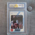 1989 North Carolina Michael Jordan Collegiate Collection PSA 10 Card #14
