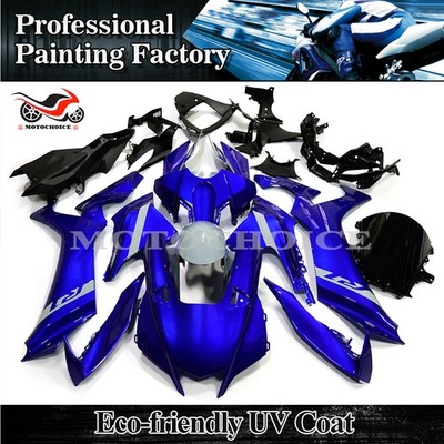 Glossy Blue Painted ABS Bodywork Fairing Kit for Yamaha YZF R1 R1M 2020-2024 US