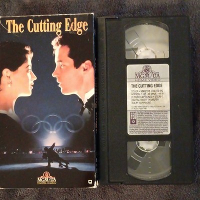 MGM/UA Home Video The Cutting Edge VHS 1992 PG Closed Captioned English NTSC