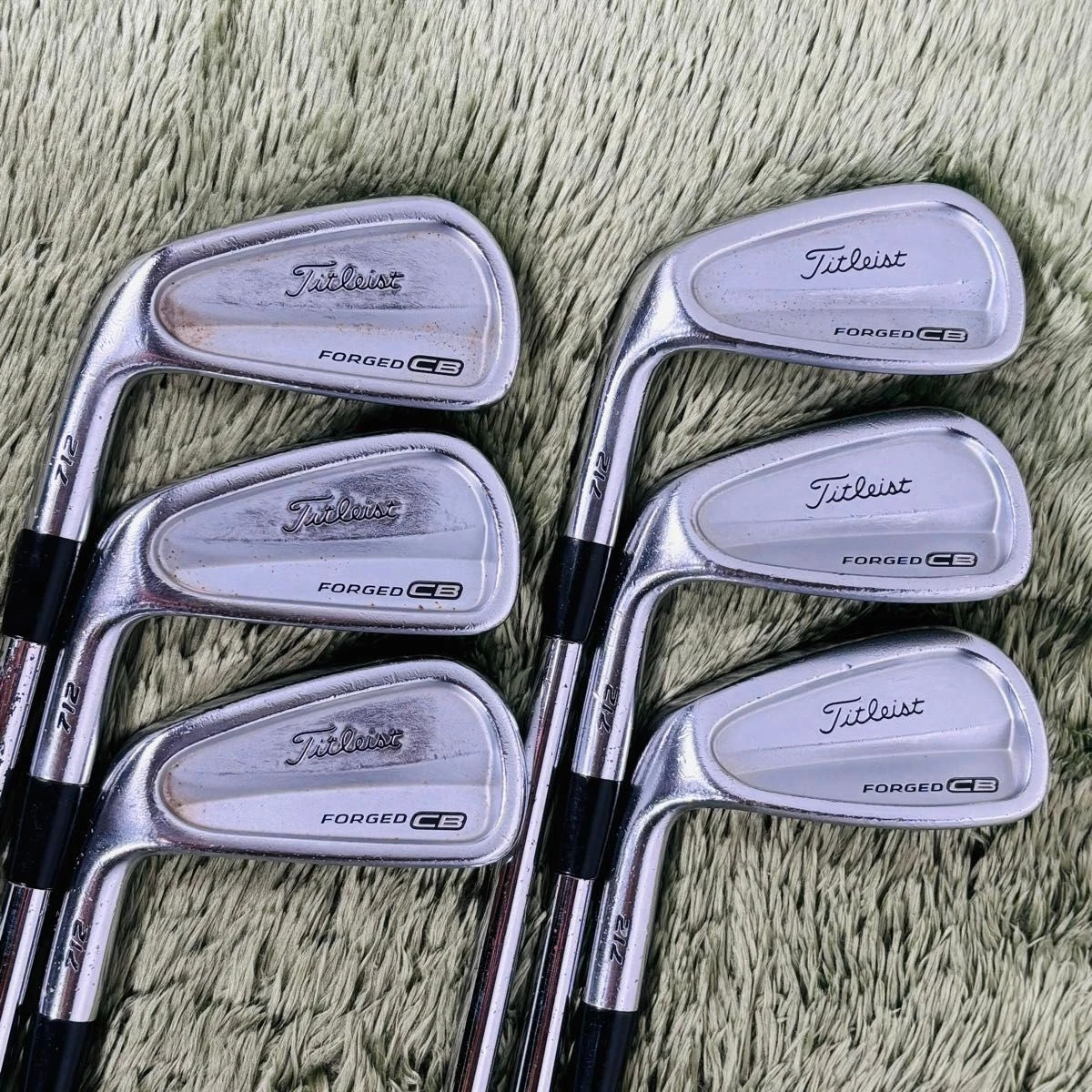 レフティー　タイトリスト　5〜P Lefty Titleist 712 CB Iron Set 6pcs 5-9P Dynamic Gold S200 Left