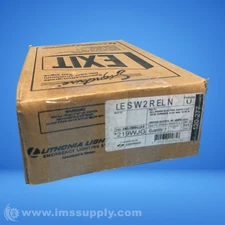 Lithonia LE S W2 R EL N Exit Sign FNOB
