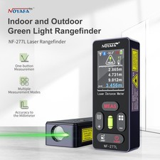 197/328Ft Green Laser Distance Meter Range Finder Measure with Li-ion Battery