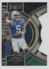 2023 Select Premier Level Black & Green Prizm Die-Cut Anthony Richardson 1r8w