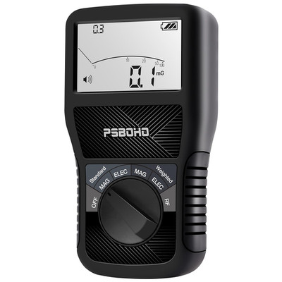 3-in-1 EMF Meter - Detect Radiation at Home, Office, Outdoors & for Ghosts