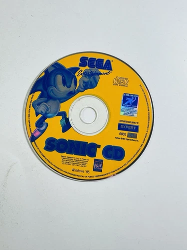 Sonic CD Sega PC Collection PC CD Rom Game Windows 95 Sonic the Hedgehog ML387
