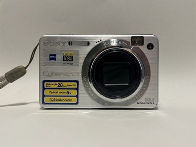 Sony Cyber-shot DSC-W170 10,1MP 5x Zoom Super SteadyShot Smile Shutter silber