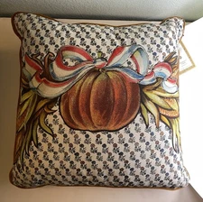 John Derian for Target Threshold  18" Square Pillow Fall Pumpkin Thanksgiving
