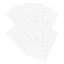 60 Sheets Nail Stickers for Press Ons False Double-sided Adhesive Nails