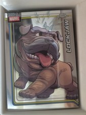 2026 Topps Chrome Marvel Comics #70 Lockjaw