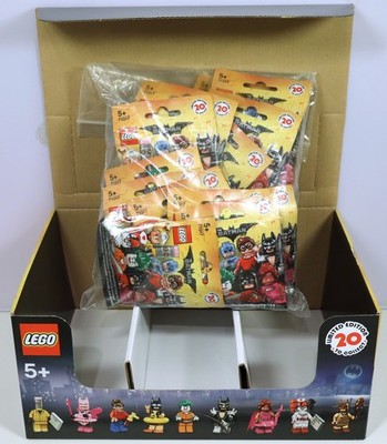 LEGO 71017 Figuren Batman Movie Serie 1 Minifiguren 1 Satz kompl. Display NEU