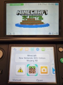 Minecraft: New Nintendo 3DS Edition- Nintendo 3DS - Complete & Tested